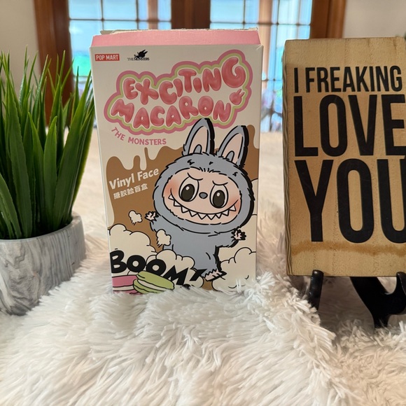 POP MART Accessories - Authentic Pop Mart Labubu Soymilk Bag Charm